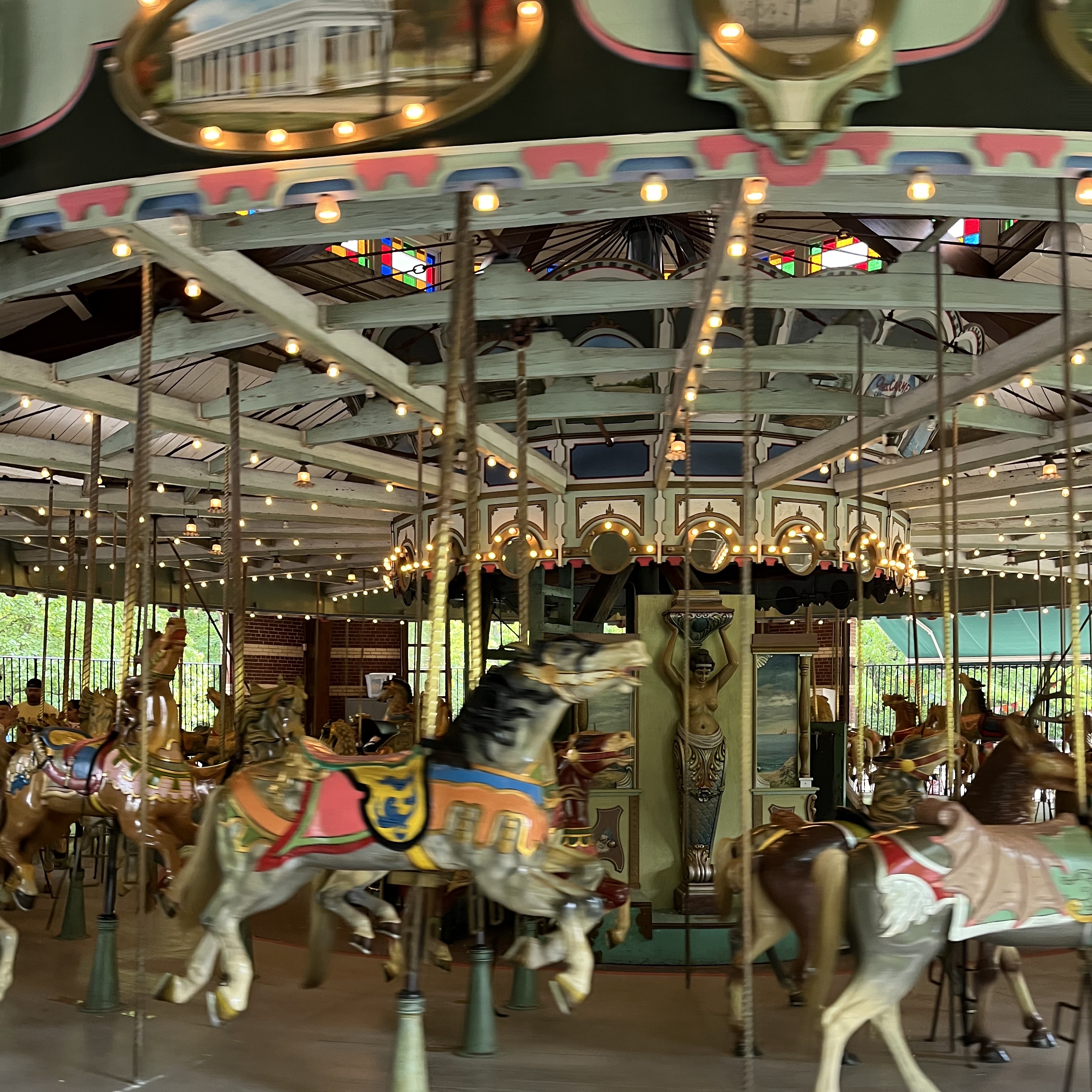 The Carousel in Prospect Park, Brooklyn.
