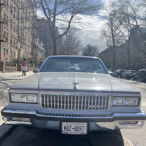 Classic car. Fort Greene, Brooklyn.