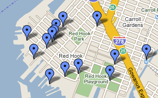 Dave Cook's Red Hook Food Map Thumbnail