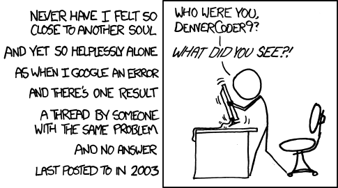 xkcd Wisdom of the Ancients