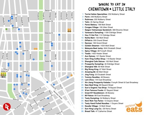 Chinatown Map Small