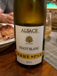 Pierre Spark Pinot Blanc, 2015